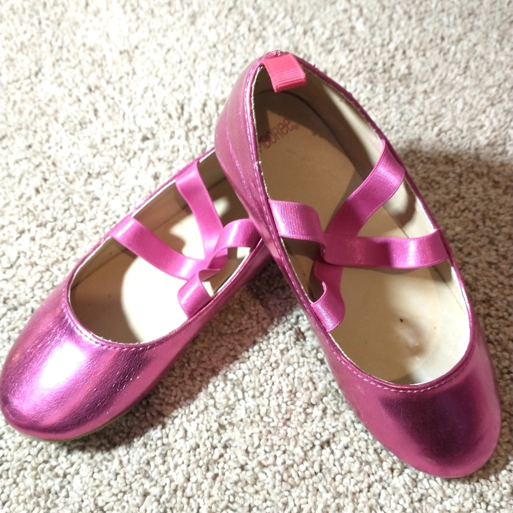 Gymboree Shimmery Pink Flats